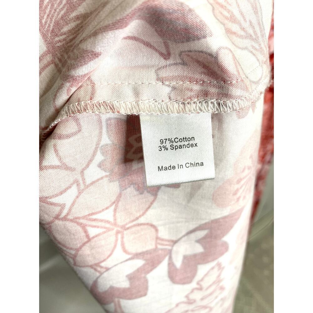 Tuckernuck Ginger Maxi Dress Spiced Chintz Red Floral Print Tiered Bell Sleeve S - Picture 5 of 5